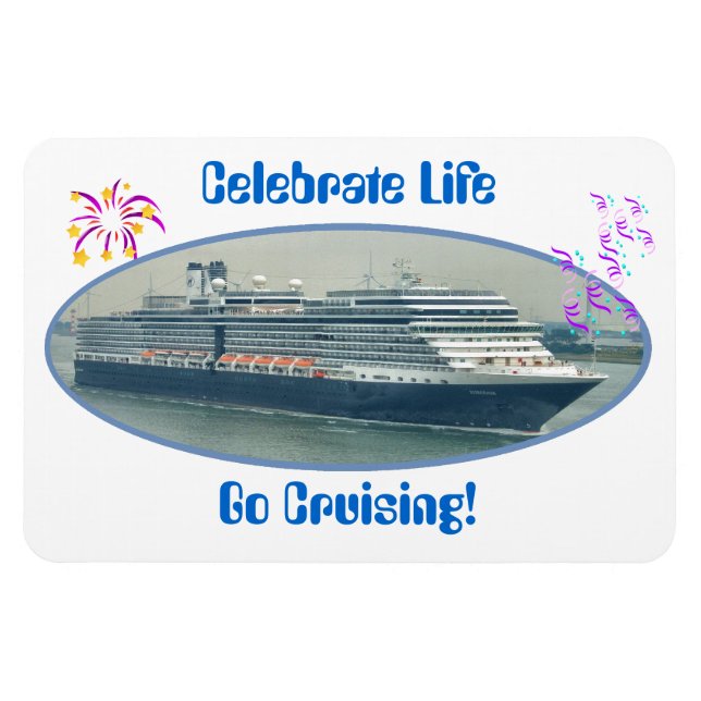 Festive Cruise Premium Magnet (Horizontal)