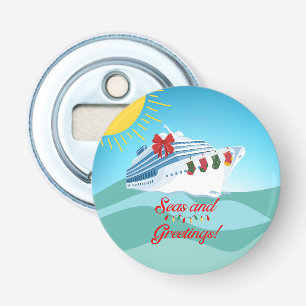 Festive Cruise Ship Bottle Opener