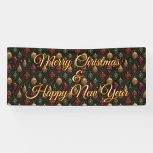 Festive Damask Banner