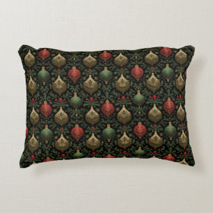 Festive Damask  Decorative Cushion