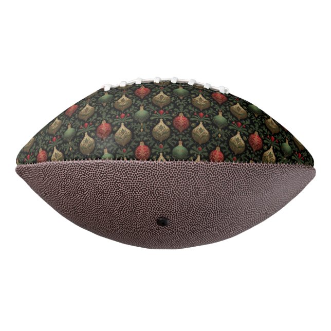 Festive Damask  Football (Rotated 270)