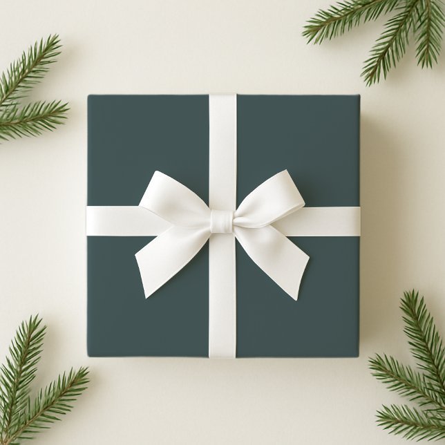 Festive dark green  wrapping paper (Creator Uploaded)