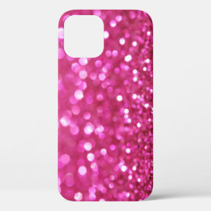 Festive Dark Pink: Elegant Abstract. iPhone 12 Case