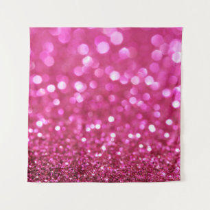 Festive Dark Pink: Elegant Abstract. Tapestry