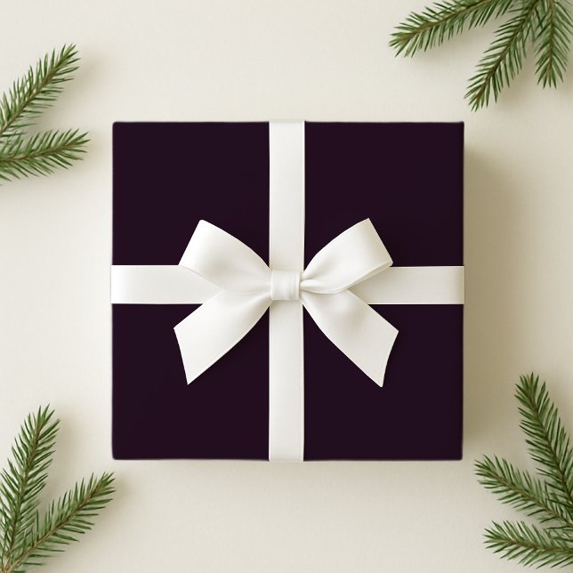 Festive dark purple wrapping paper (Creator Uploaded)