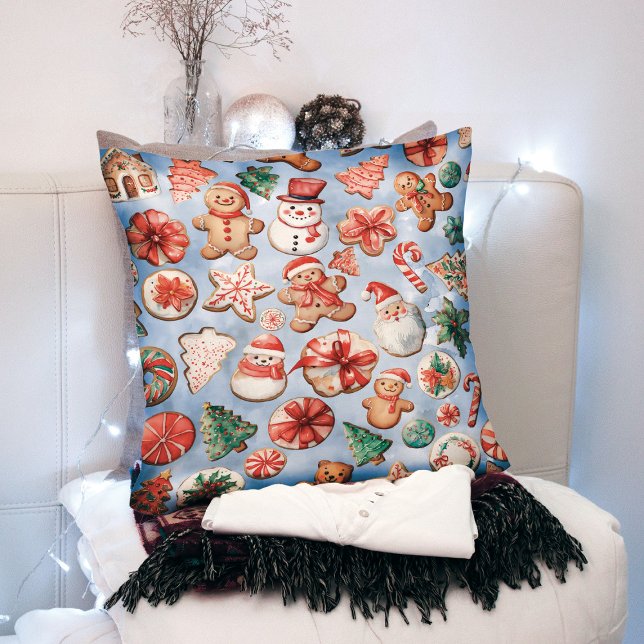 Festive Delight: Christmas Cookie Wonderland Cushion (Creator Uploaded)