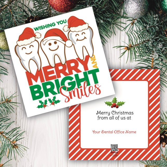 Festive Dental Office Holiday Cards for Patients (Creator Uploaded)