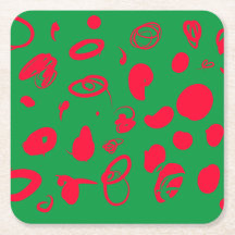 Festive design Paper Coaster