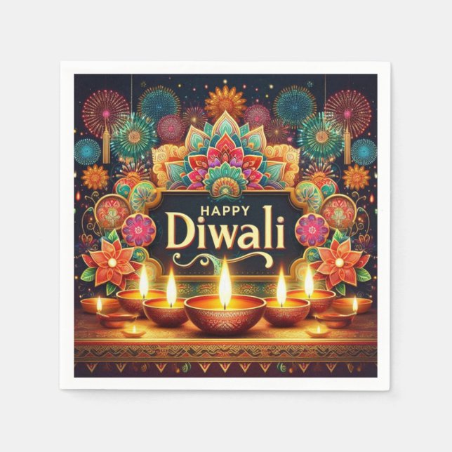 Festive Diwali Napkin (Front)