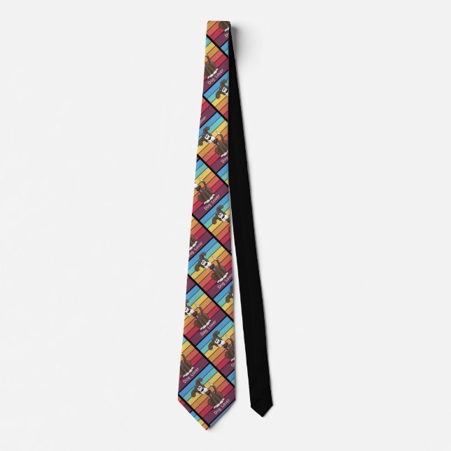 Festive Dog Lover    Tie (Front)