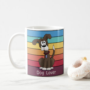 Festive Dog Lover Two-Tone Coffee Mug