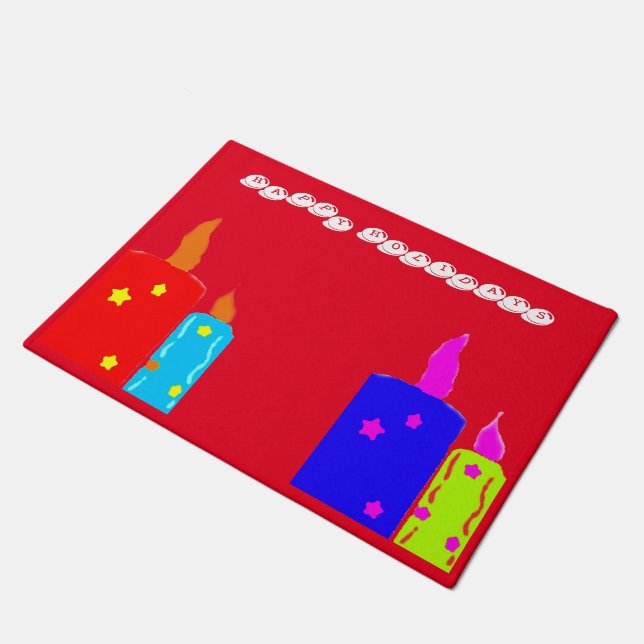 Festive Door Mat (Angled)