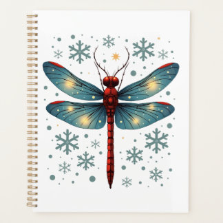 Festive Dragonfly Glow Planner
