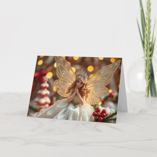 Festive Fairy Card (Front)