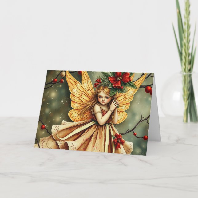 Festive Fairy Card (Front)