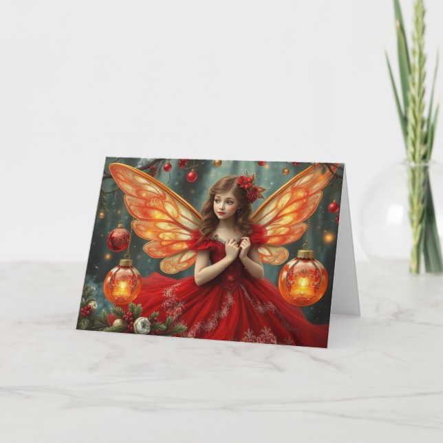 Festive Fairy Card (Front)