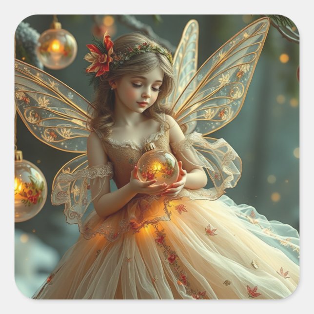 Festive Fairy Stickers (Front)