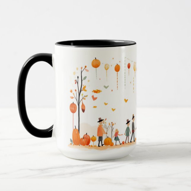 Festive Fall Mug (Left)