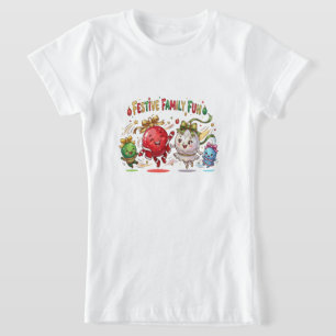 Festive Family Fun Holiday Ornaments T-Shirt