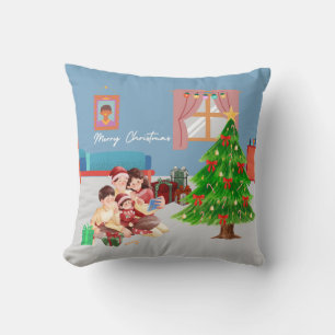 Festive Family Joy Cushion
