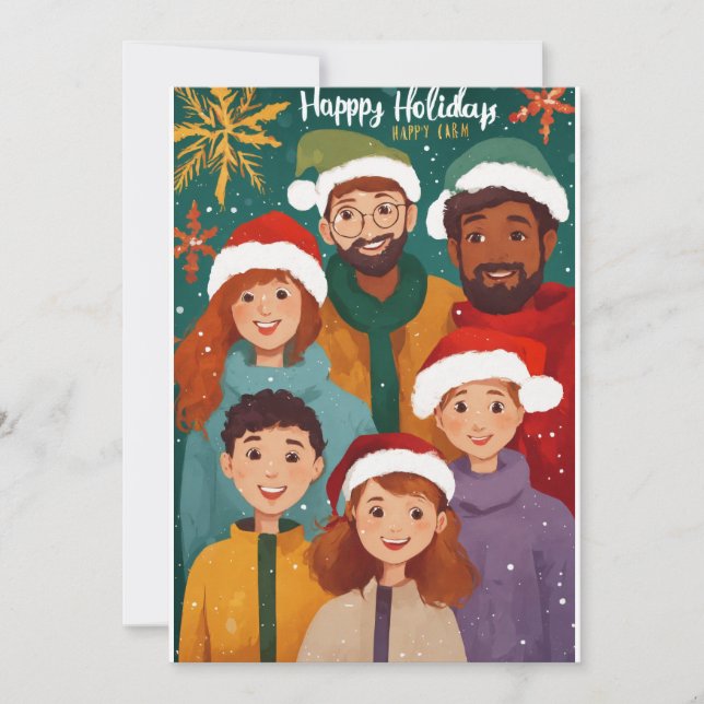 Festive Family Portraits: Holiday Cheer Cards (Front)