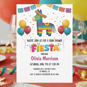 Festive Fiesta Baby Shower Invitation