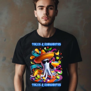 Festive Fiesta Flavours tacos and margaritas T-Shirt