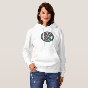 Festive Fir: A Christmas Delight Hoodie