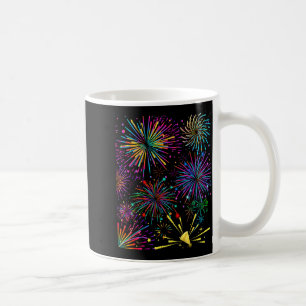 Festive Fireworks &amp; Parades Shows Holiday Chee Coffee Mug