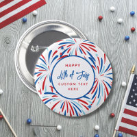 Festive Fireworks Custom 4th of July Party