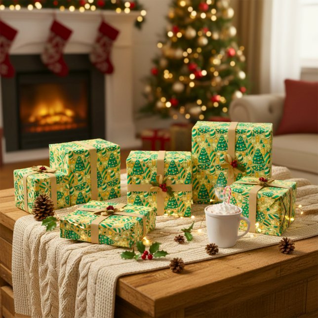 "Festive Flair" Wrapping Paper ("Festive Flair" Wrapping Paper)