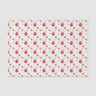 Festive Floral Holiday Tissue Paper