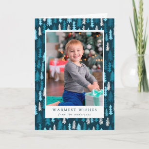 Festive Forest Folded Holiday Card