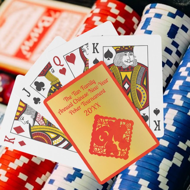 Festive Fortune Chinese New Year Playing Cards (Creator Uploaded)
