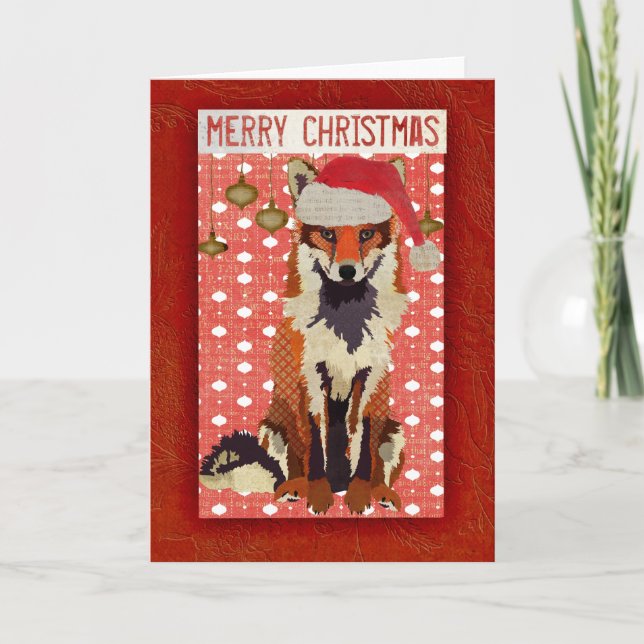 Festive Fox Card (Front)