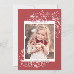 Festive Frame, Christmas photo card