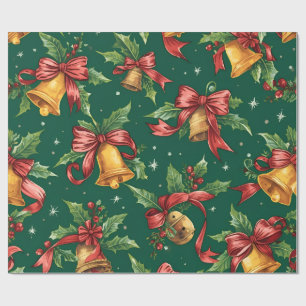 Festive Frenzy Maximalist Holiday Wrapping Paper