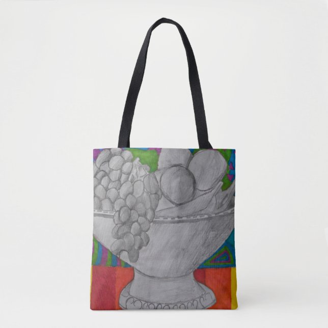 Festive Fruit Bowl Tote Bag (Front)