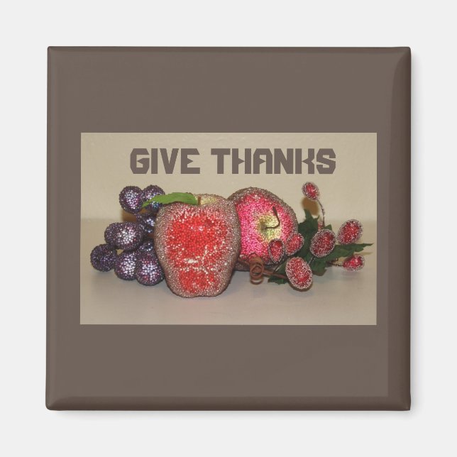 Festive Fruits Magnet (Front)