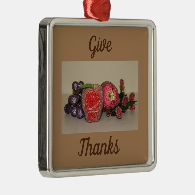 Festive Fruits Ornament (Right)