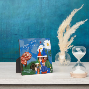 Festive Fun Add Photo Become A Gnome Family Plaque