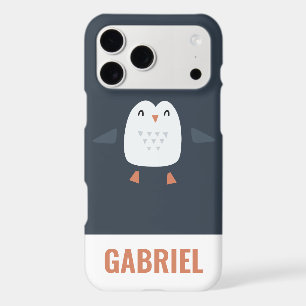 festive funny cute penguin personalised childrens
