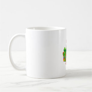 Festive Gift Mouse in Santa Hat Coffee Mug