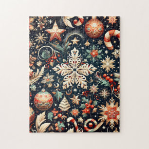 Festive Gift Wraps mod.03 Jigsaw Puzzle