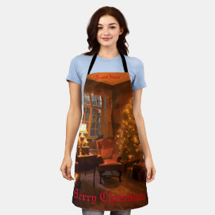 Festive Glow Apron