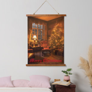 Festive Glow Hanging Tapestry