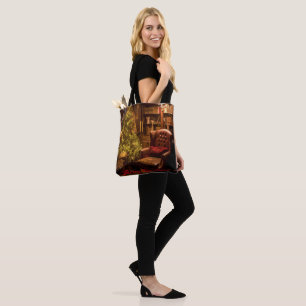 Festive Glow Tote Bag