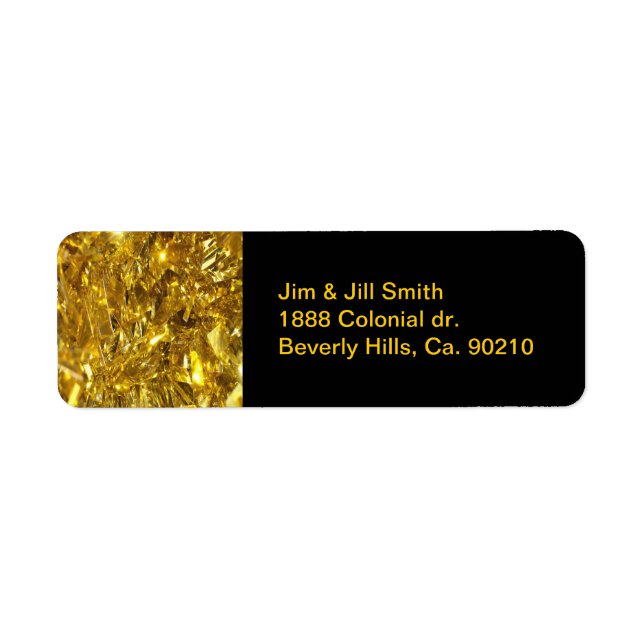 Festive Gold Foil (Front)