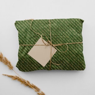 Festive Golden Arrow Pattern Tissue Paper