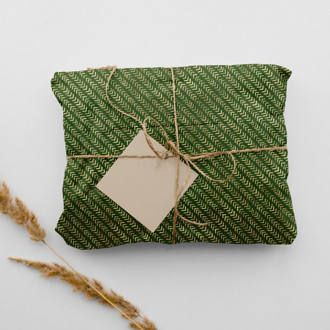 Festive Golden Arrow Pattern Tissue Paper (Creator Uploaded)